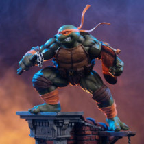 Teenage Mutant Ninja Turtles - Michelangelo Unleashed (Statue - 24 cm) - Iron Studios