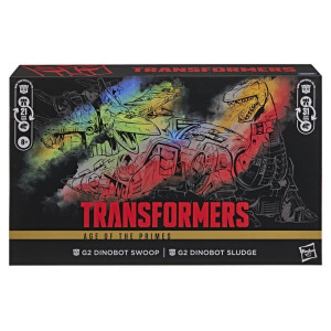 Transformers: Age of the Primes - G2 Dinobot Swoop & G2 Dinobot Sludge (Figurine - 19 cm) - Hasbro