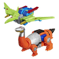 Transformers: Age of the Primes - G2 Dinobot Swoop & G2 Dinobot Sludge (Figurine - 19 cm) - Hasbro