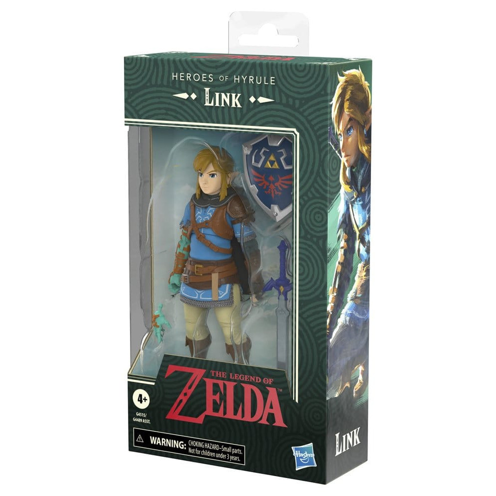 The Legend of Zelda: Tears of the Kingdom Heroes of Hyrule Action Figure Link 15 cm