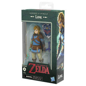 The Legend of Zelda: Tears of the Kingdom Heroes of Hyrule Action Figure Link 15 cm