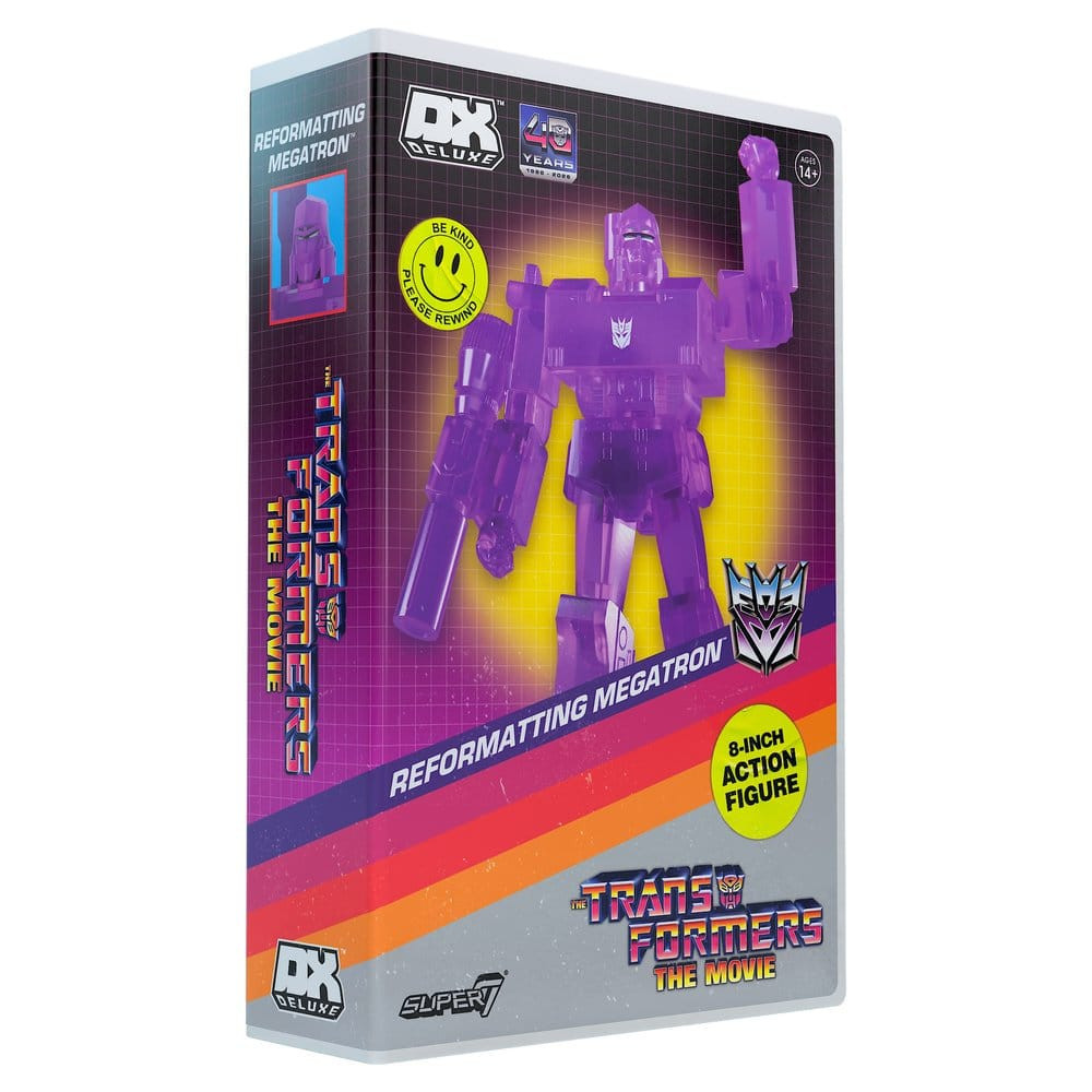 Transformers Deluxe Action Figure Wave 02 Reformatting Megatron (VHS, The Movie)