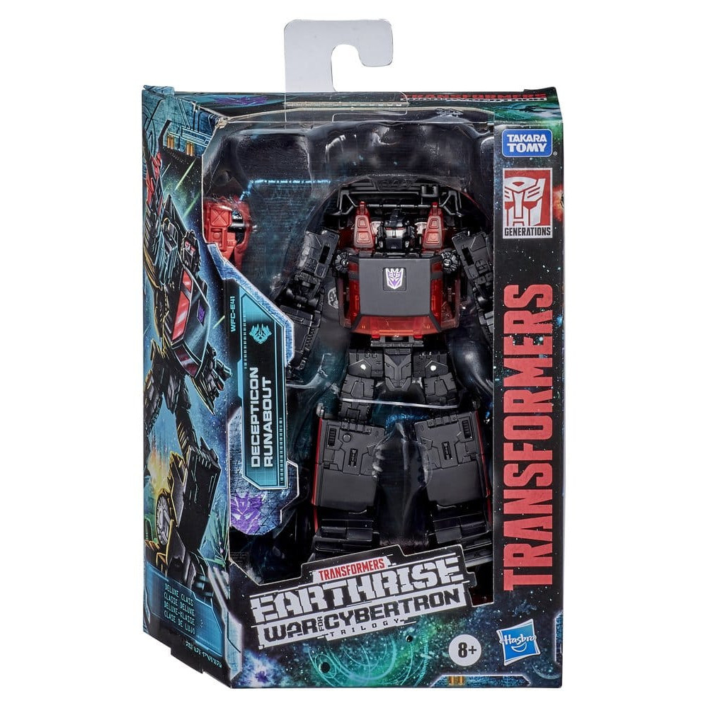 Transformers Generations War for Cybertron: Earthrise Deluxe Class Action Figure Decepticon Runabout WFC-E41 14 cm