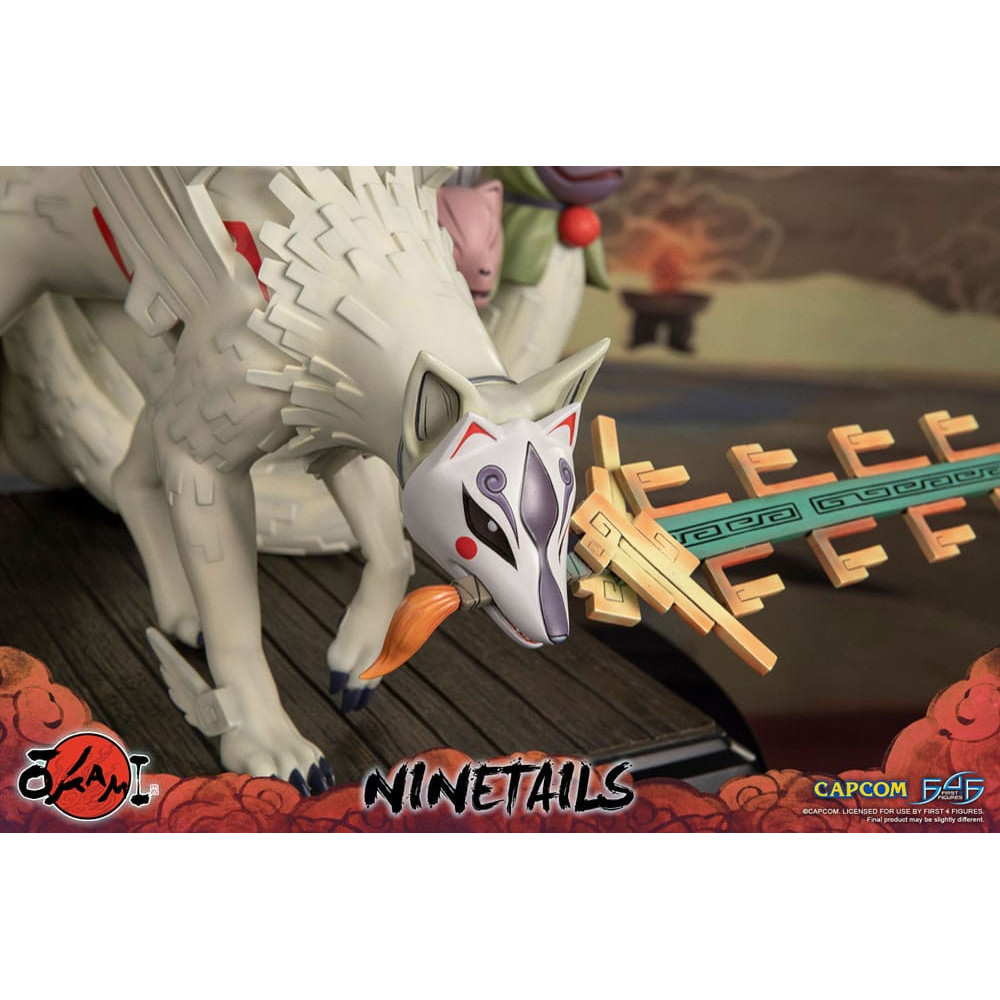 Okami Statue Ninetails 51 cm