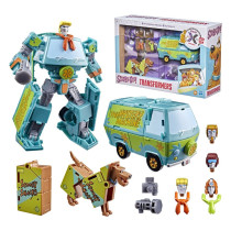 Transformers x Scooby-Doo - Mysterious Prime & Automutt (Action Figure - 15 cm) - Hasbro