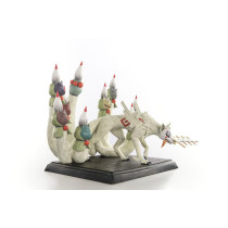 Okami Statue Ninetails 51 cm