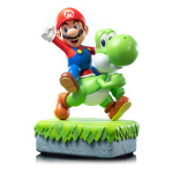 Super Mario - Mario & Yoshi (Statue - 48 cm)