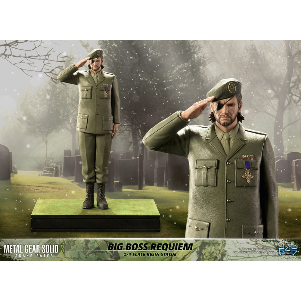 Metal Gear Solid 3: Snake Eater Statue 1/4 Big Boss Requiem 55 cm