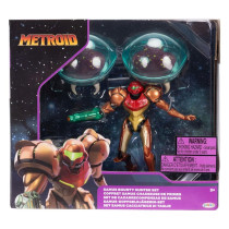 World of Nintendo Metroid Mini Figure 3-Pack Samus Bounty Hunter 6 cm