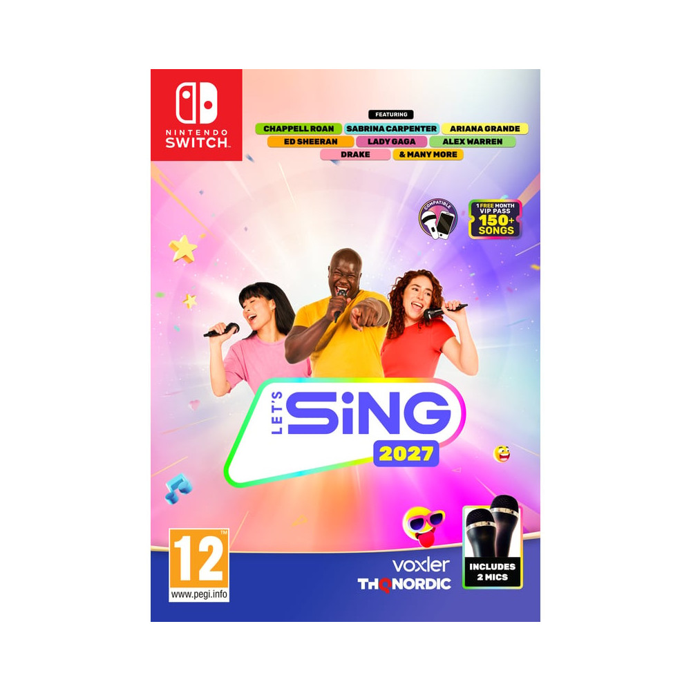 Let's Sing 2027 - International Version + 2 Microphones