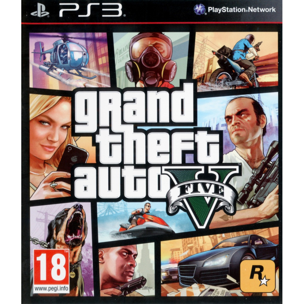 Grand Theft Auto 5 - GTA V (PS3)