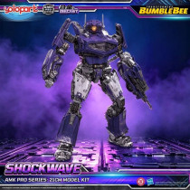 Transformers: Bumblebee the Movie AMK PRO Series Plastic Model Kit Shockwave 21 cm