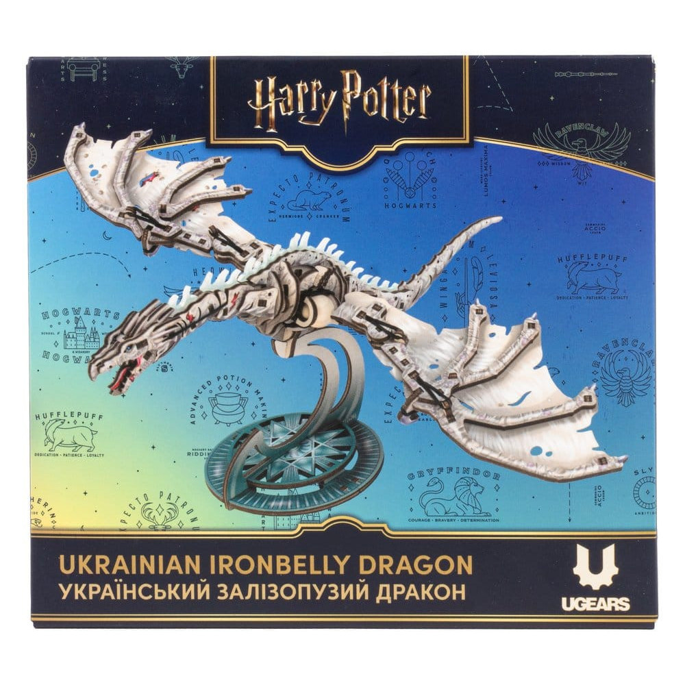 Harry Potter Wooden Model Kit Ukrainian Ironbelly Dragon