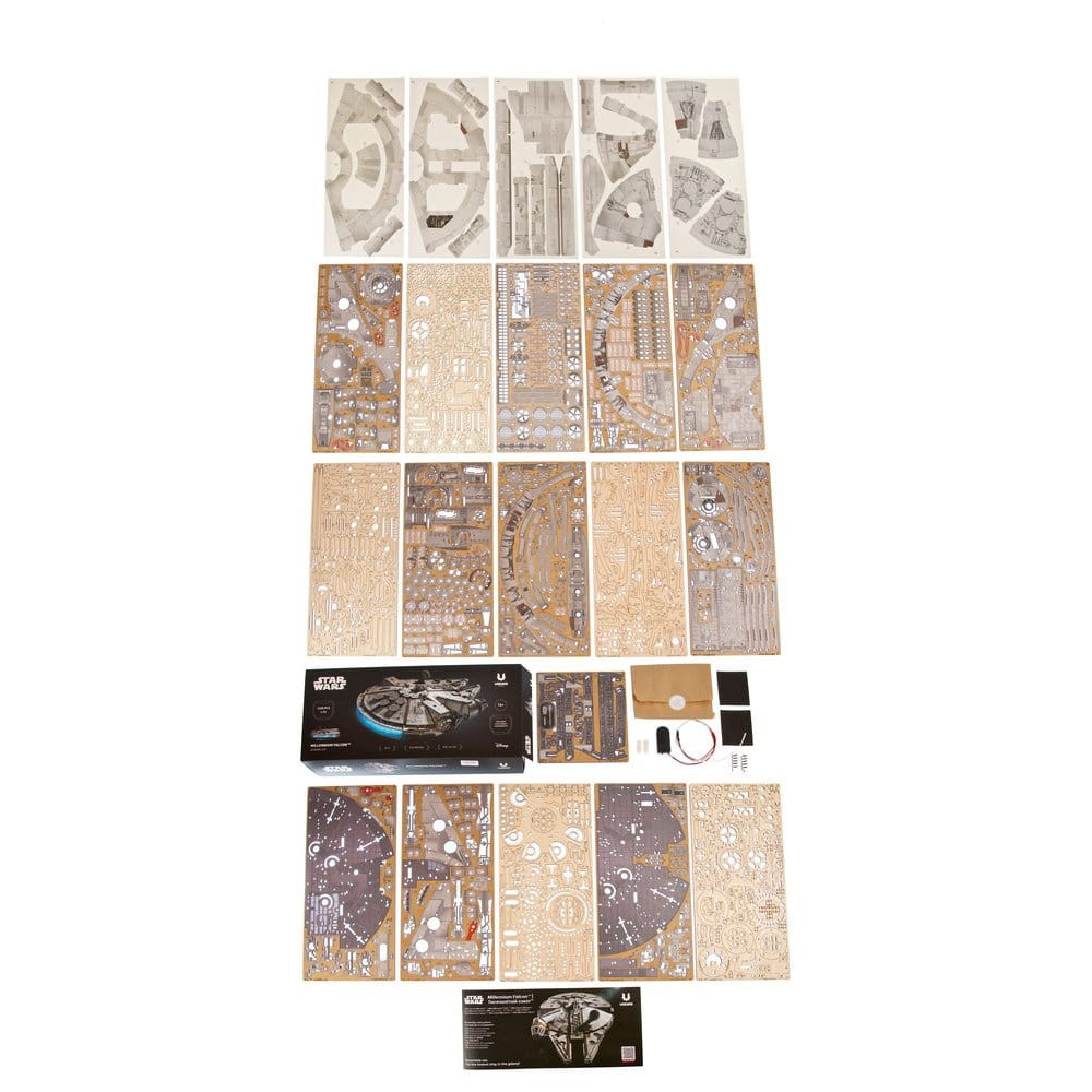 Star Wars Wooden Model Kit Millennium Falcon