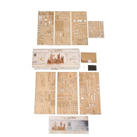 Harry Potter Wooden Model Kit Hogwarts Castle