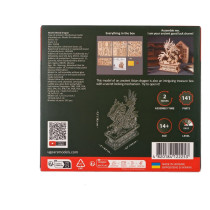 Ugears Wooden Model Kit Wood Dragon
