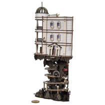 Harry Potter Wooden Model Kit Gringotts Bank Marble Run
