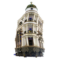Harry Potter Wooden Model Kit Gringotts Bank Marble Run